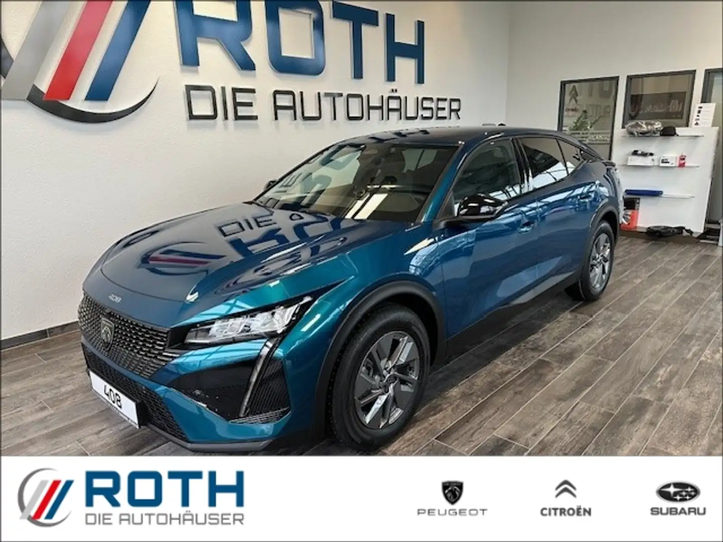 Peugeot 408 1.2 Puretech EU6d PureTech 130 EAT8 Allure Navi LE Blauw - 1