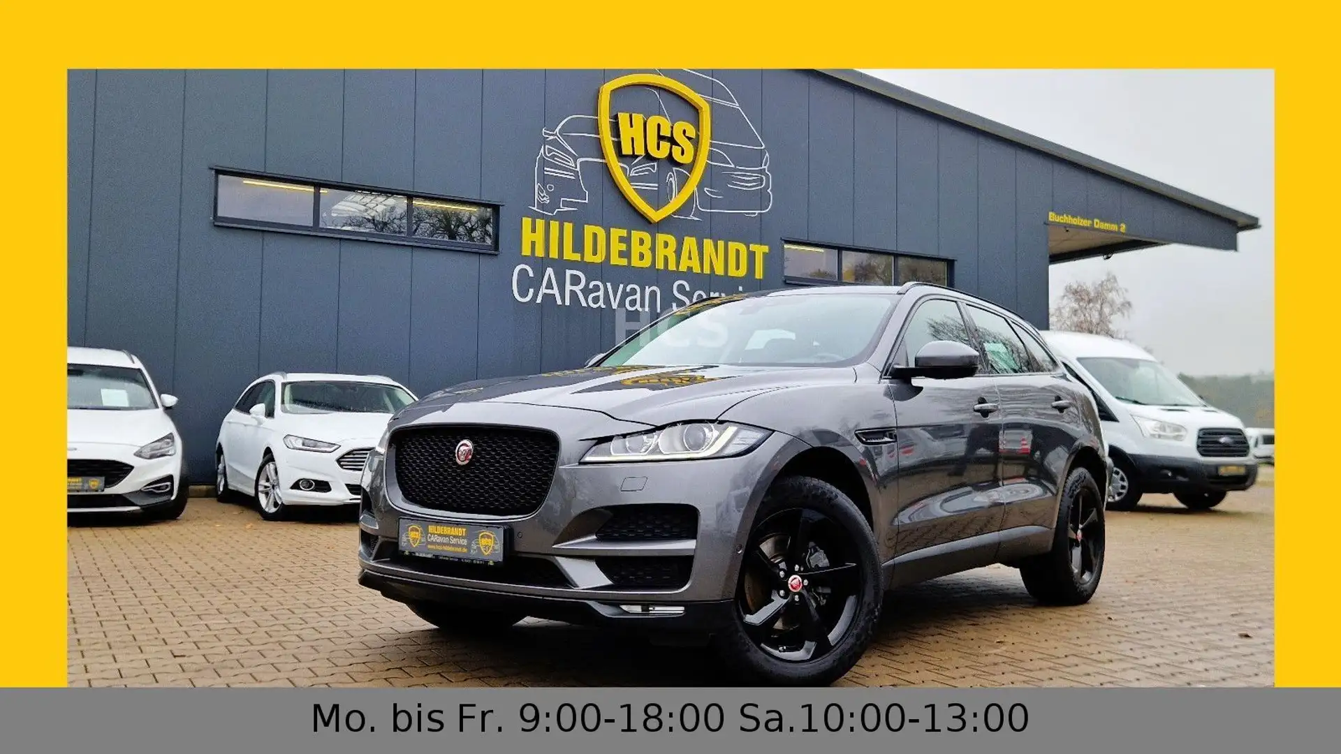 Jaguar F-Pace F-PACE Prestige AWD Bi-Xenon Volleder Grau - 1