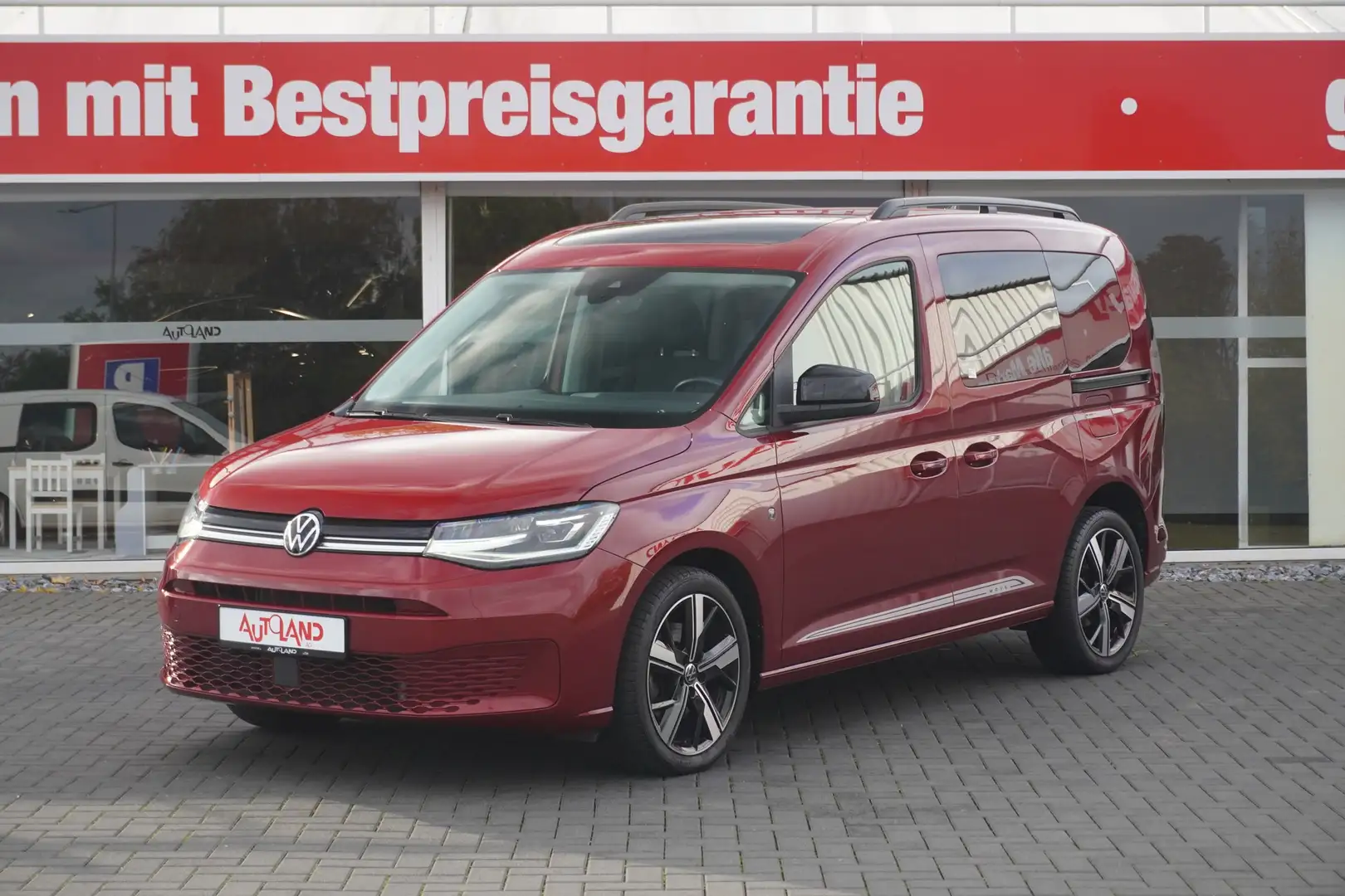 Volkswagen Caddy 2.0 TDI DSG Move LED AHK ACC Navi Kamera Rouge - 2
