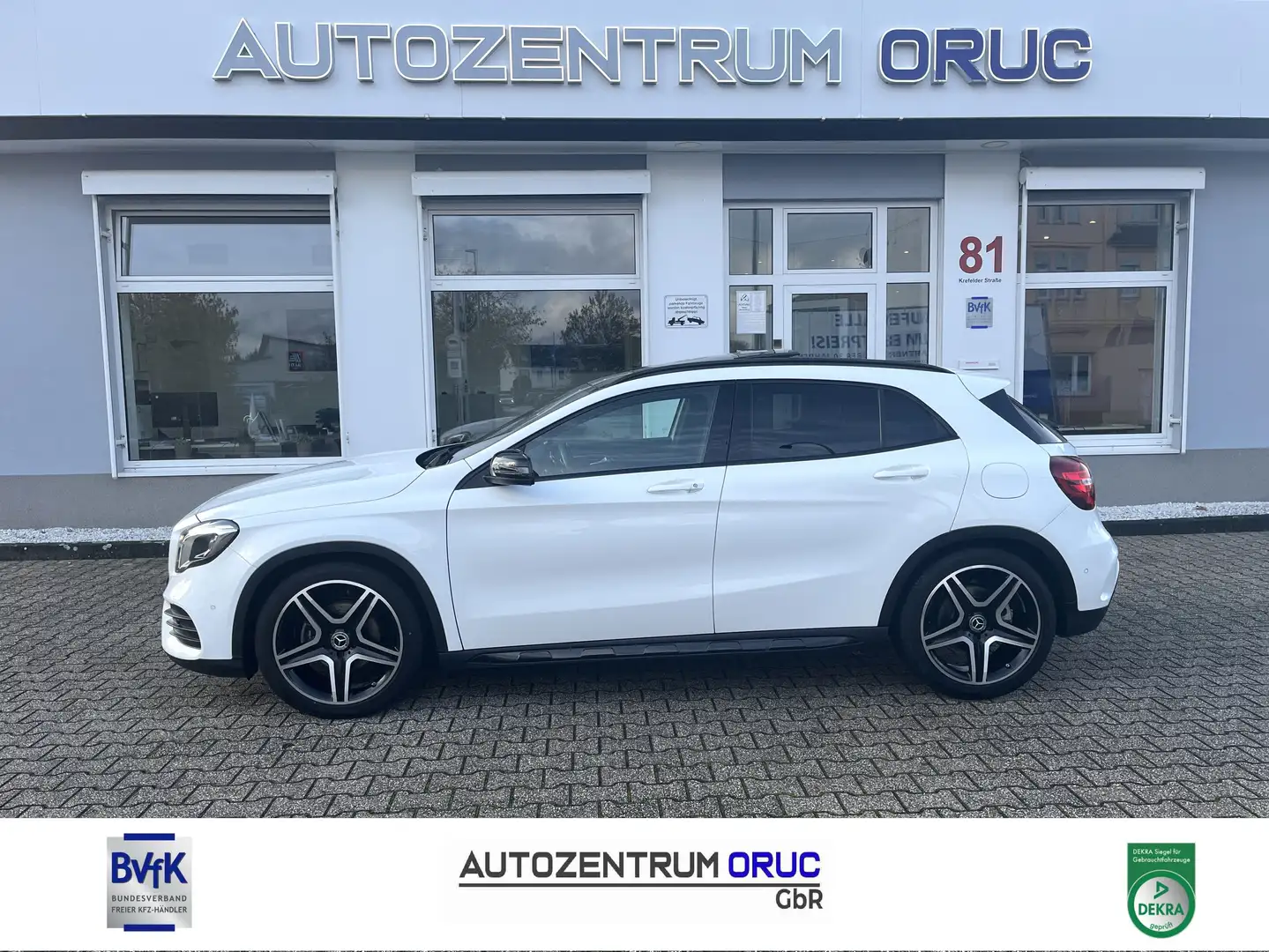 Mercedes-Benz GLA 180 AMG Line *Pano*LED*Alcantara*H&K* Weiß - 1