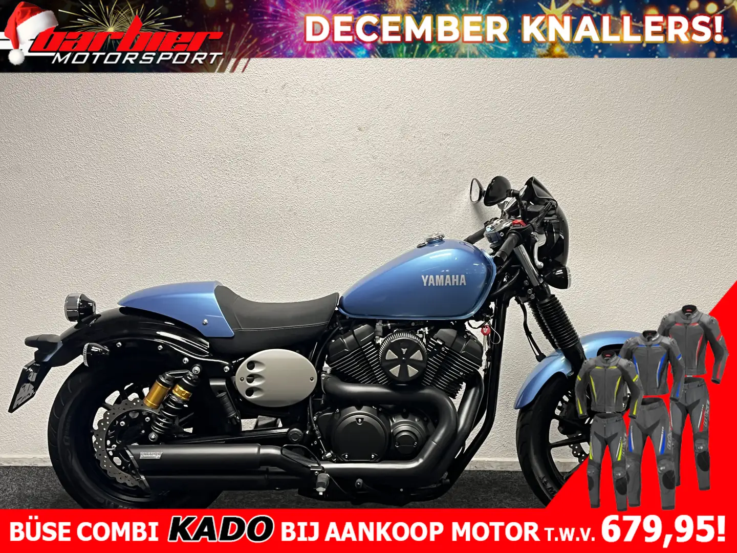 Yamaha XV 950 R Blauw - 1