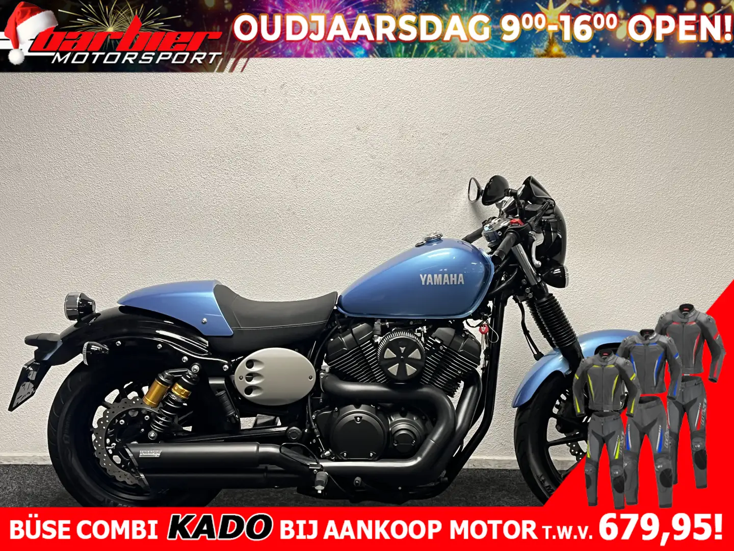 Yamaha XV 950 R Blauw - 1