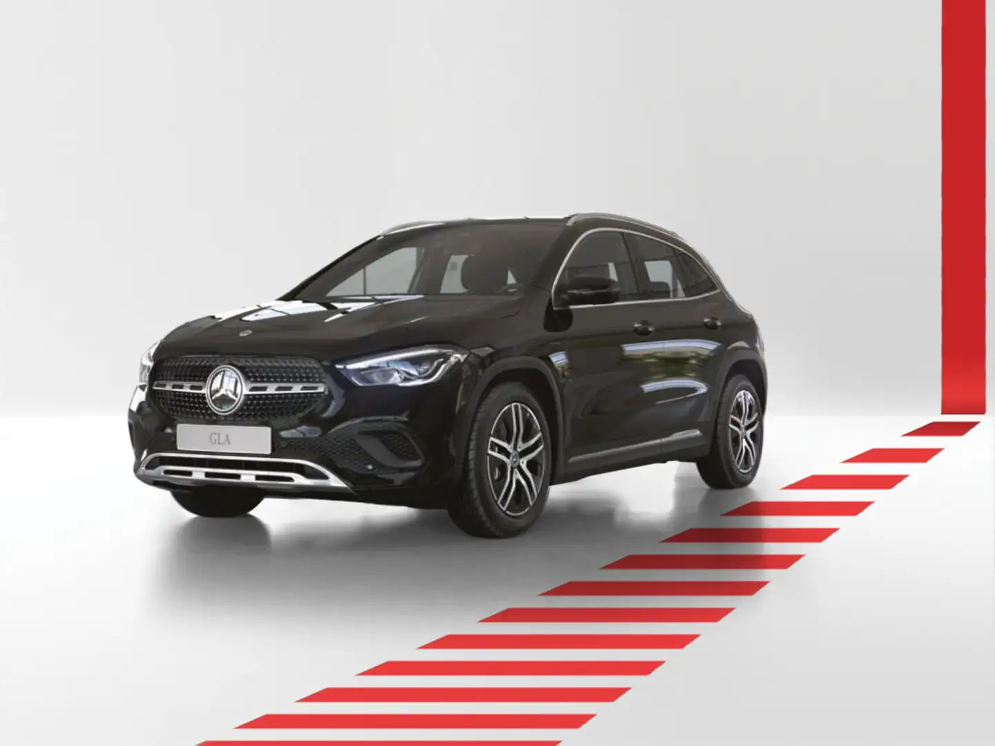 Mercedes-Benz GLA 250 e PROGRESSIVE PARKPAKET LED NAVI SITZHZ Zwart - 1