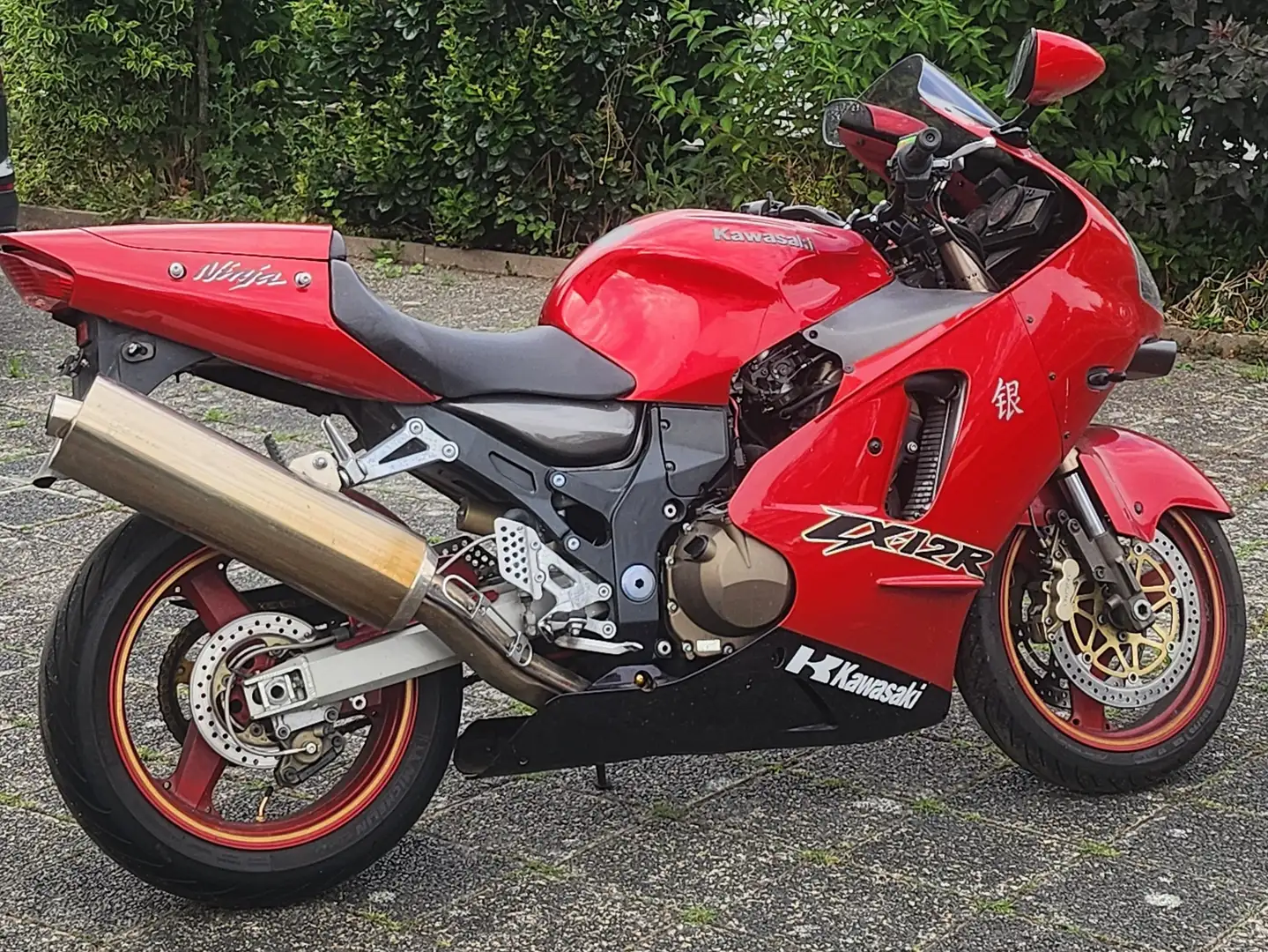 Kawasaki Ninja ZX-12R Rojo - 1
