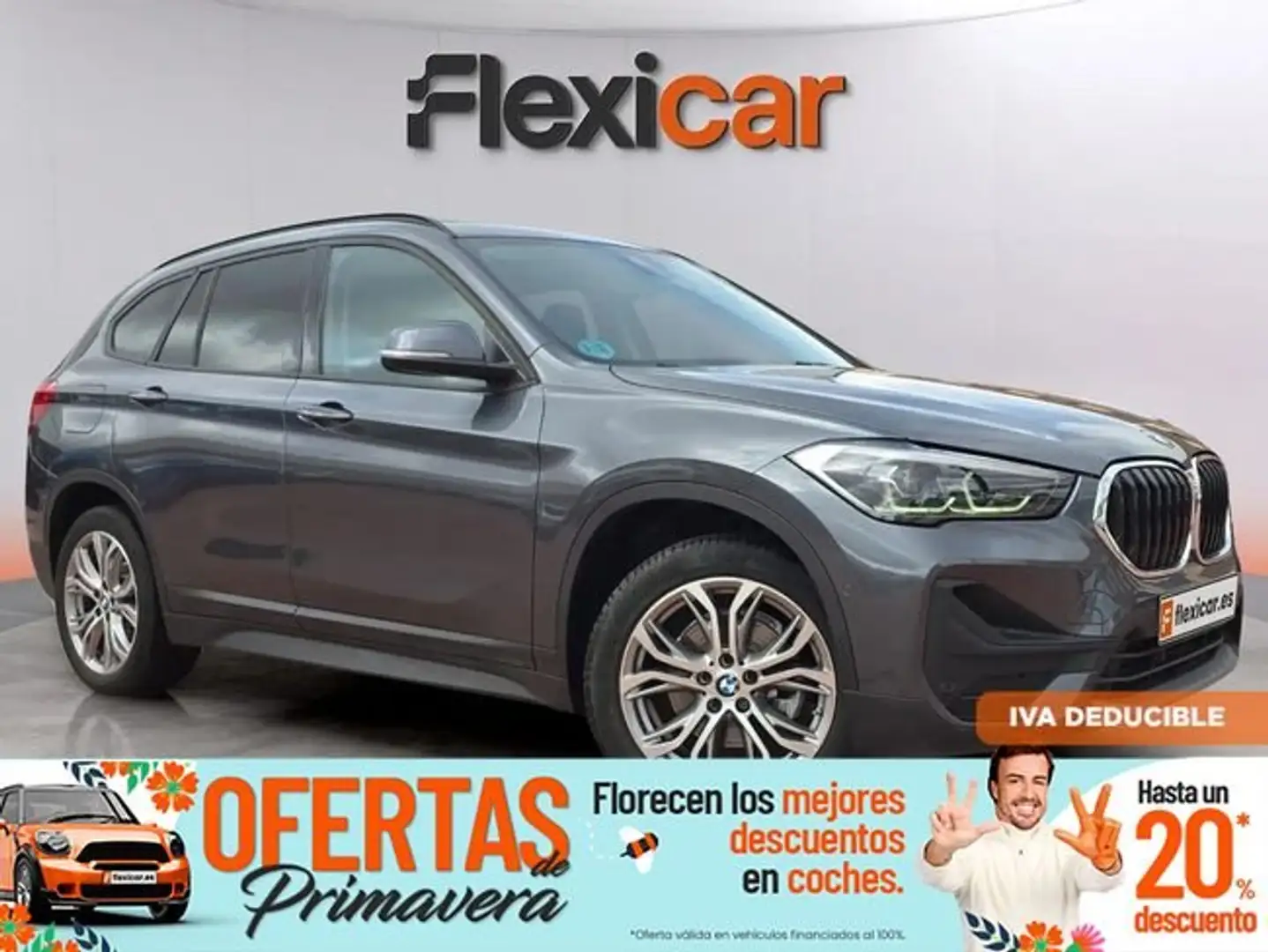 BMW X1 sDrive 18i Gris - 1