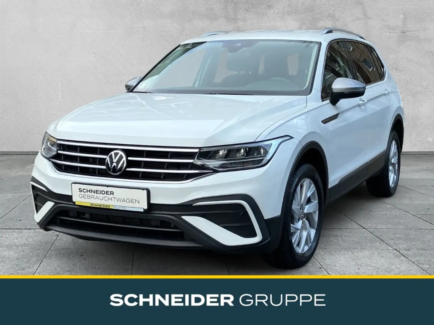 Volkswagen Tiguan Allspace 2.0TDI DSG Life LED+NAVI+ACC+SHZ Alb - 1