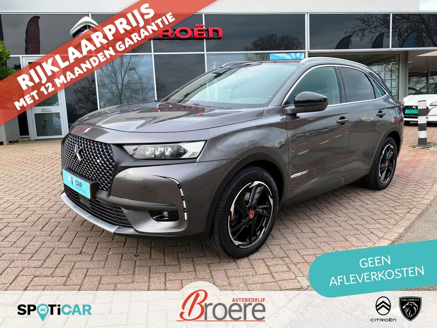 DS Automobiles DS 7 Crossback 1.6 Turbo 180pk Automaat Performance Line | camera Grijs - 1