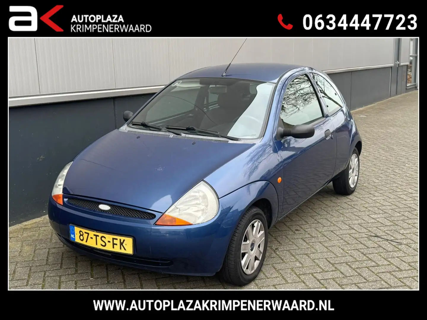 Ford Ka/Ka+ 1.3 Futura Airco Nieuwe apk Albastru - 1