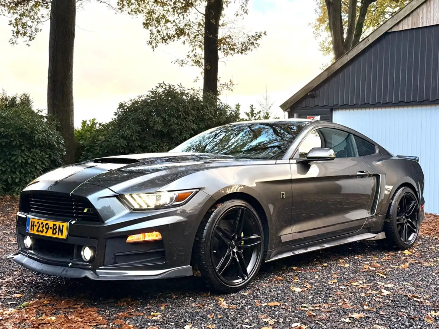 Ford Mustang Fastback 2.3 EcoBoost ROUSH RS1 Grijs - 2