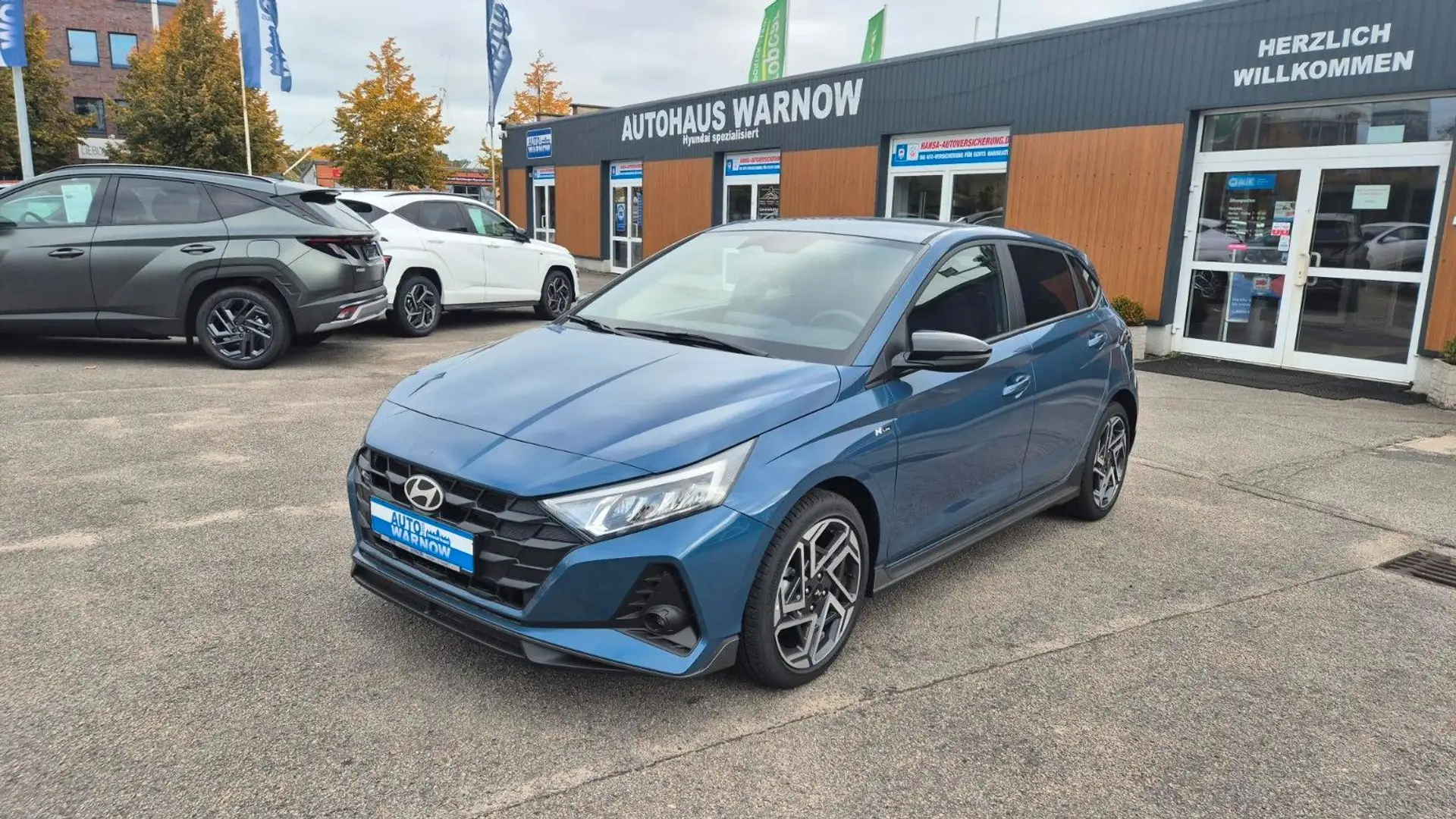 Hyundai i20 1.2 DPI N-Line Bleu - 1