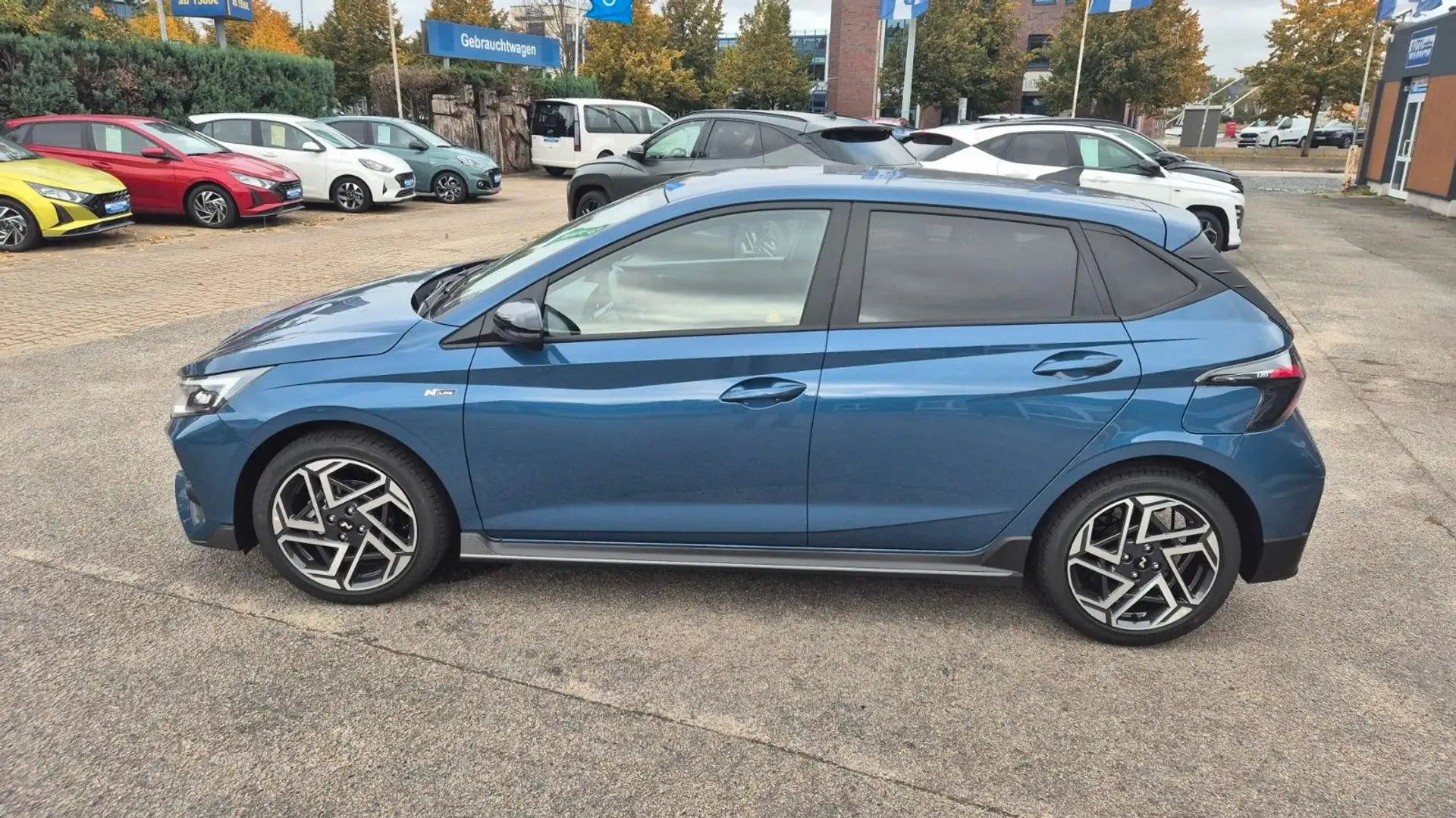 Hyundai i20 1.2 DPI N-Line Bleu - 2