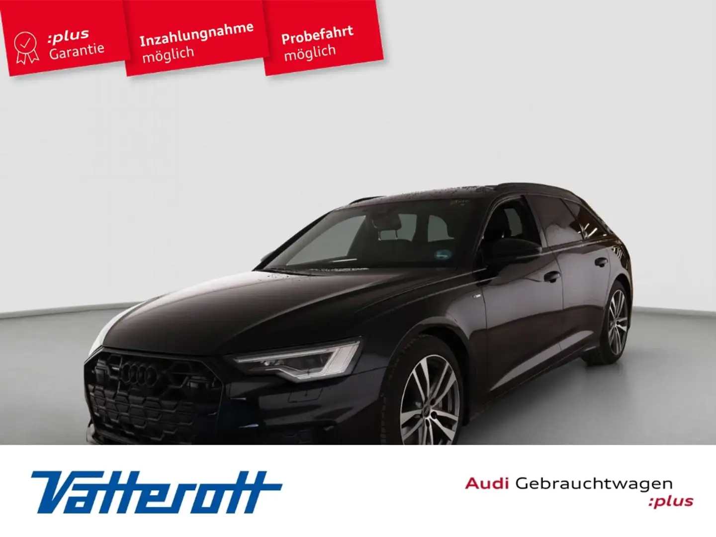 Audi A6 Avant 45 TDI quattro S line AHK Pano Matrix Schwarz - 1