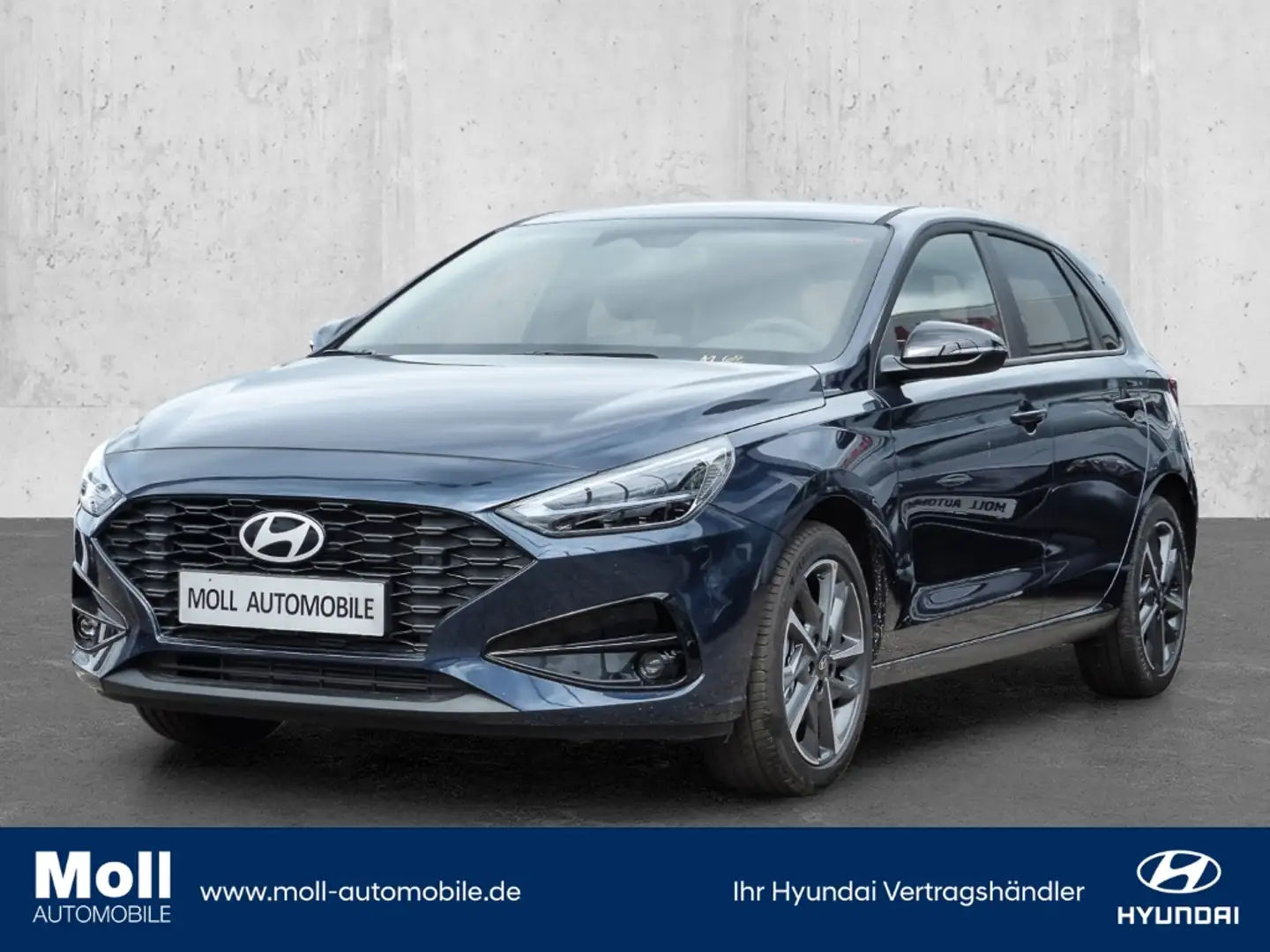 Hyundai i30 Advantage Navi CarPlay Kamera PDC SHZ LHZ Blu/Azzurro - 1