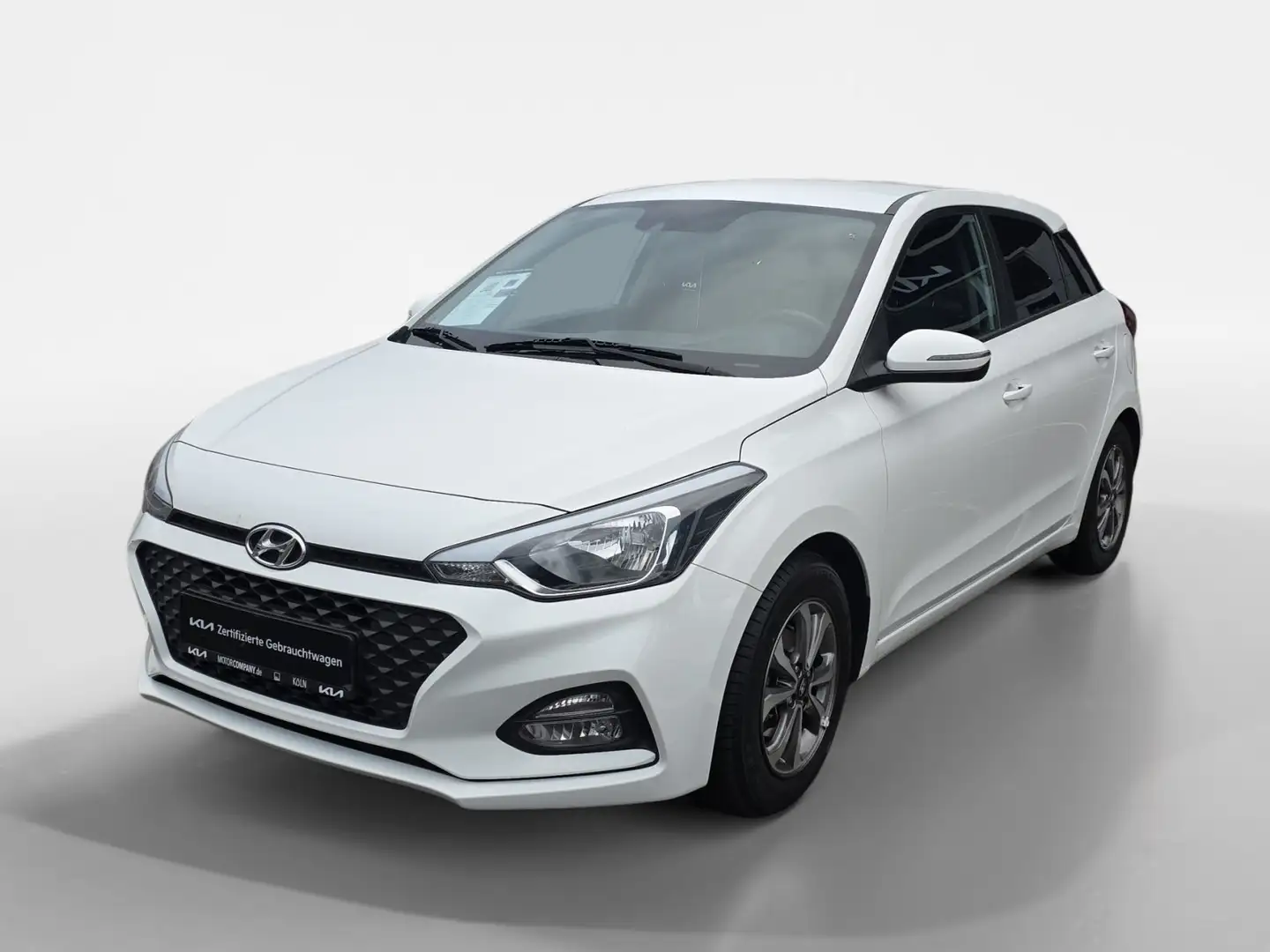 Hyundai i20 1.2 Trend Facelift Kam. LM PDC SHZ SpurH Blanc - 2