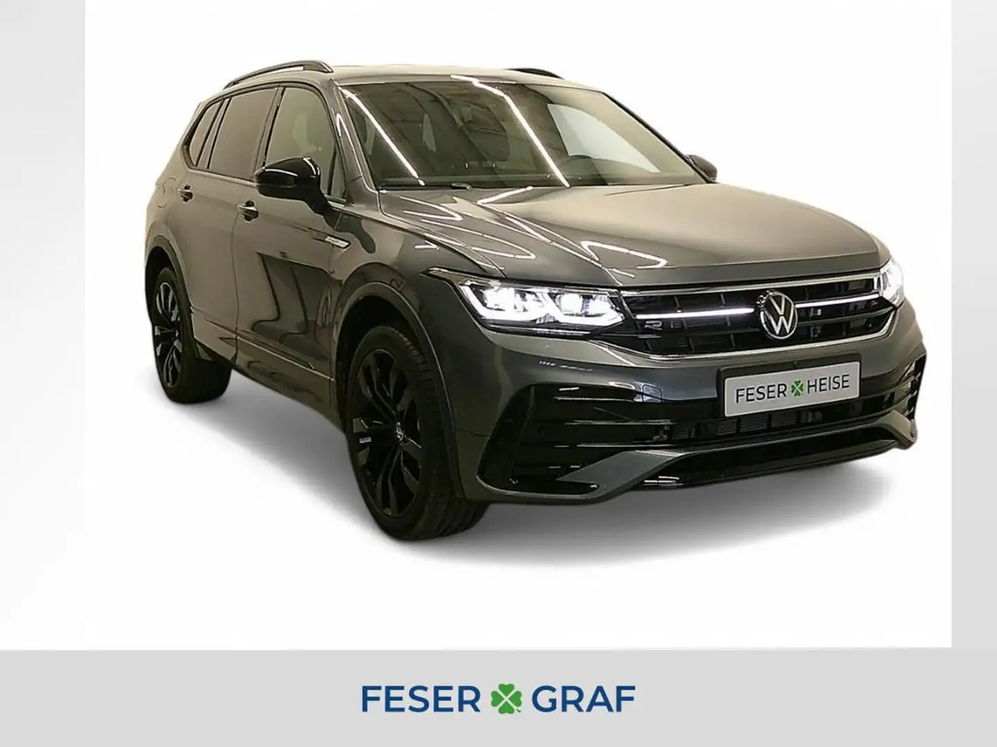 Volkswagen Tiguan Allspace R-Line 4M IQ/4xSHZ/AreaView/7-Si Grau - 1