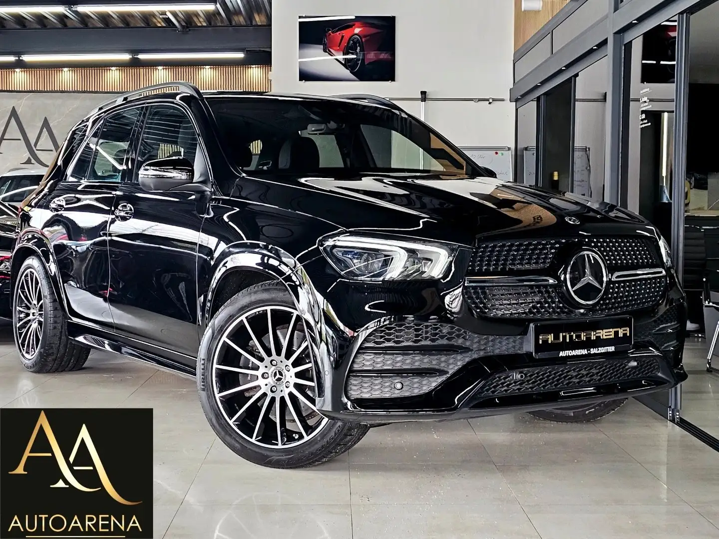 Mercedes-Benz GLE 400 d 4Matic*AMG LINE*HEAD UP*STHZG*360°* crna - 1