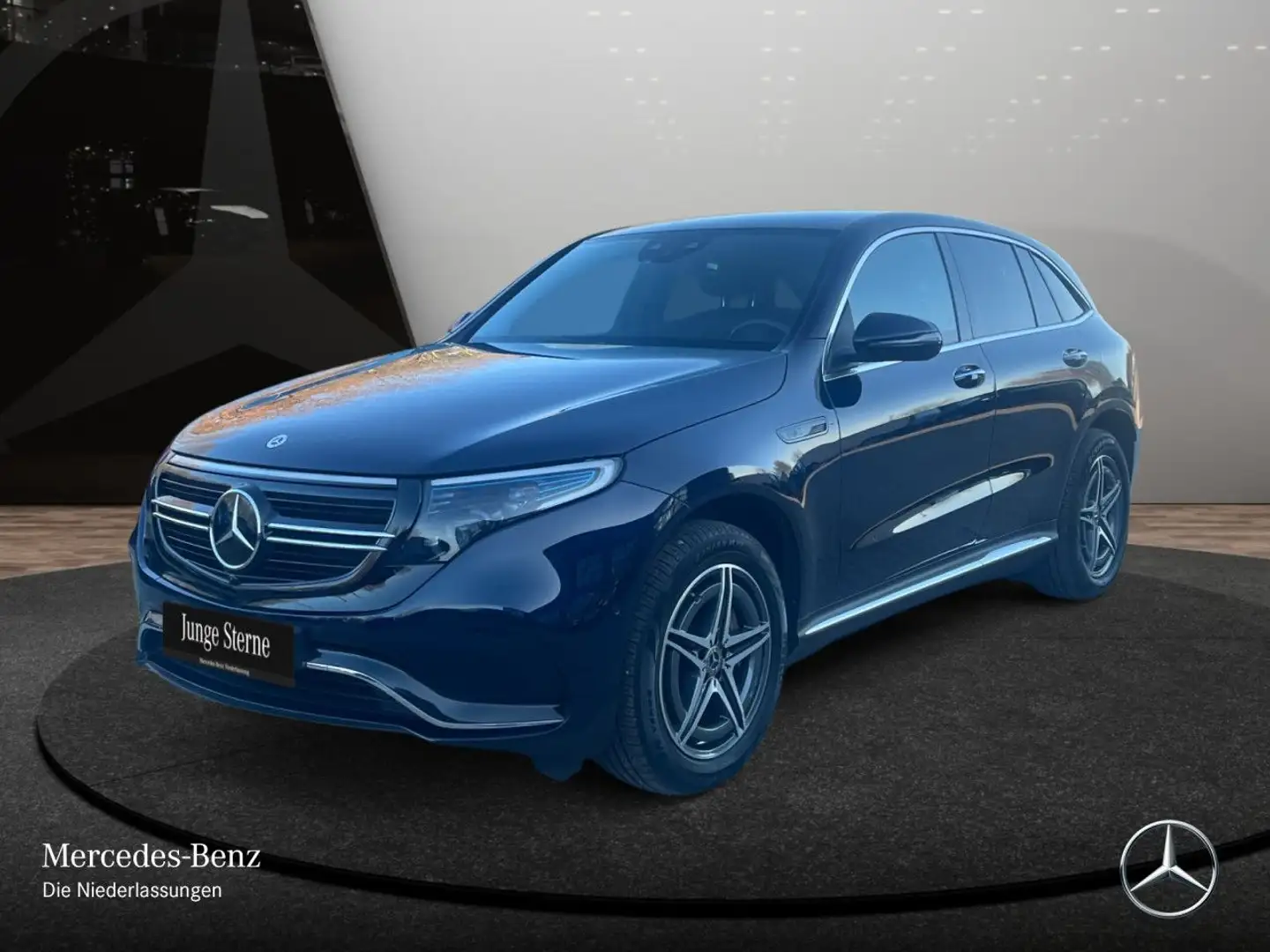 Mercedes-Benz EQC 400 4M AMG+MULTIBEAM+FAHRASS+KAMERA+KEYLESS Blau - 2