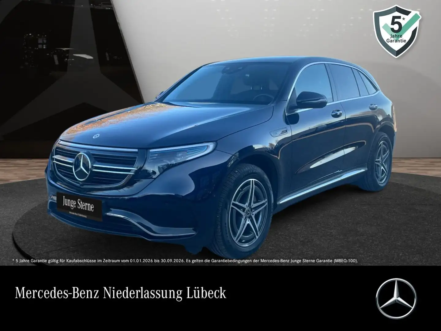 Mercedes-Benz EQC 400 4M AMG+MULTIBEAM+FAHRASS+KAMERA+KEYLESS Blau - 1