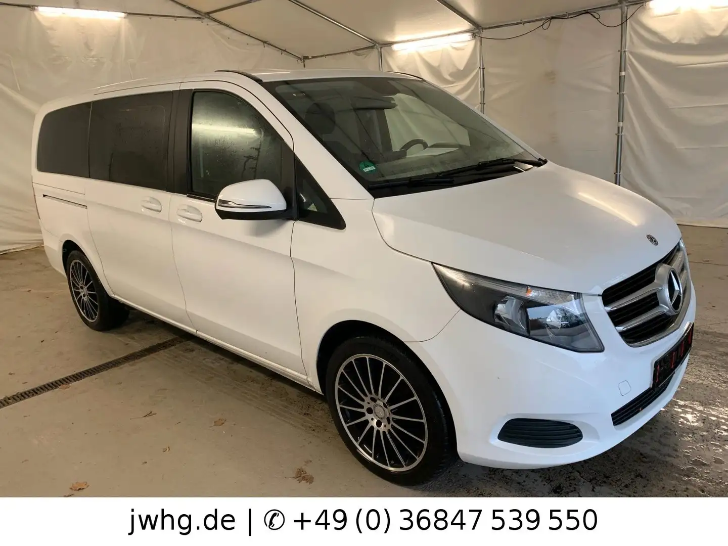 Mercedes-Benz V 200 V200 Lang Navi 19" Anhängerkupplung White - 2