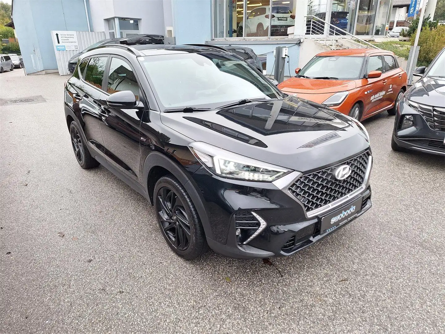 Hyundai TUCSON Tucson 1,6 T-GDI 4WD N-Line Plus DCT Noir - 2