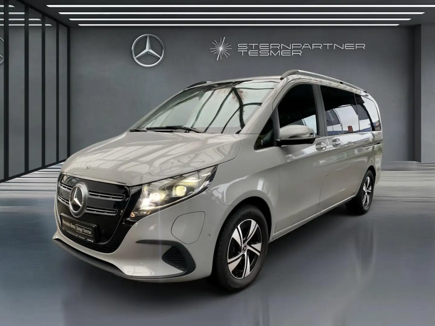 Mercedes-Benz EQV 300 , LANG - FACELIFT - MULTIBEAM! AUGMENTED! Grau - 1