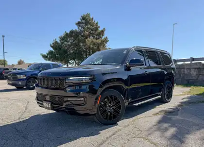 Black 2024 Jeep Wagoneer SUV / Crossover Four-Wheel Drive 8-Speed Automatic