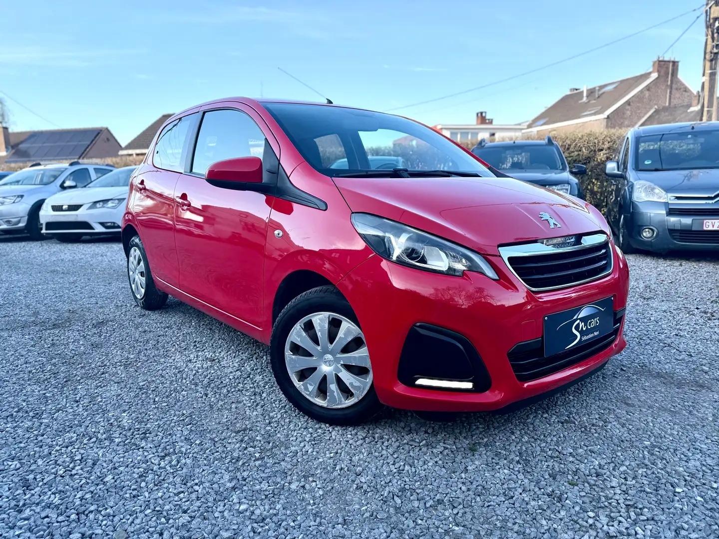 Peugeot 108 1.0 VTi Active *** AIRCO *** Garantie 1 An Rouge - 1