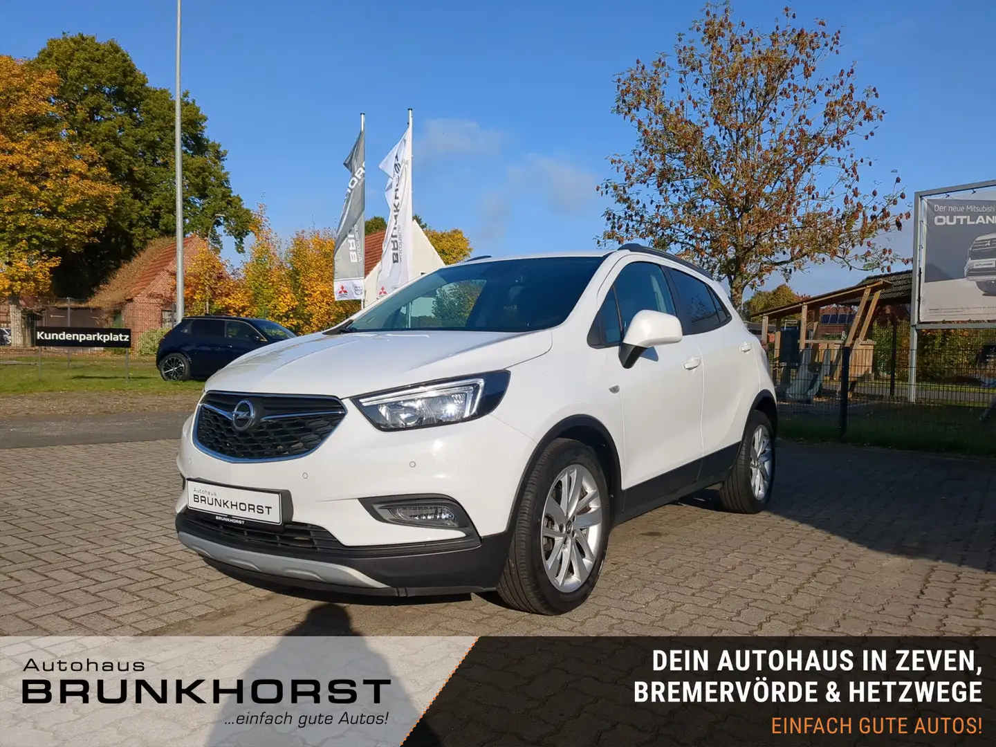 Opel Mokka X X 1.4 Turbo  SHZ, LHZ, Automatik Blanc - 1