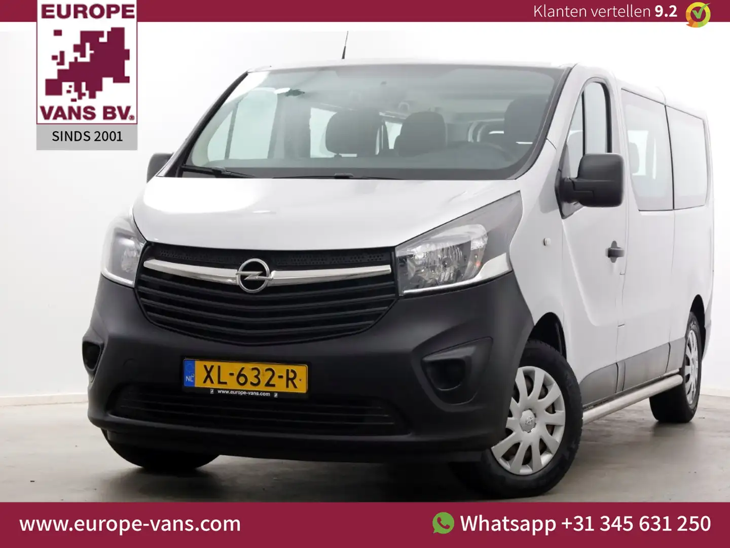 Opel Vivaro Combi 1.6 CDTI 120pk E6 L2H1 Personenbus Incl BTW/ Grijs - 1