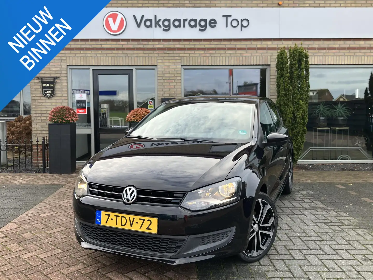 Volkswagen Polo 1.2 TSI | Cruise | 100% onderhouden | NAP Noir - 1
