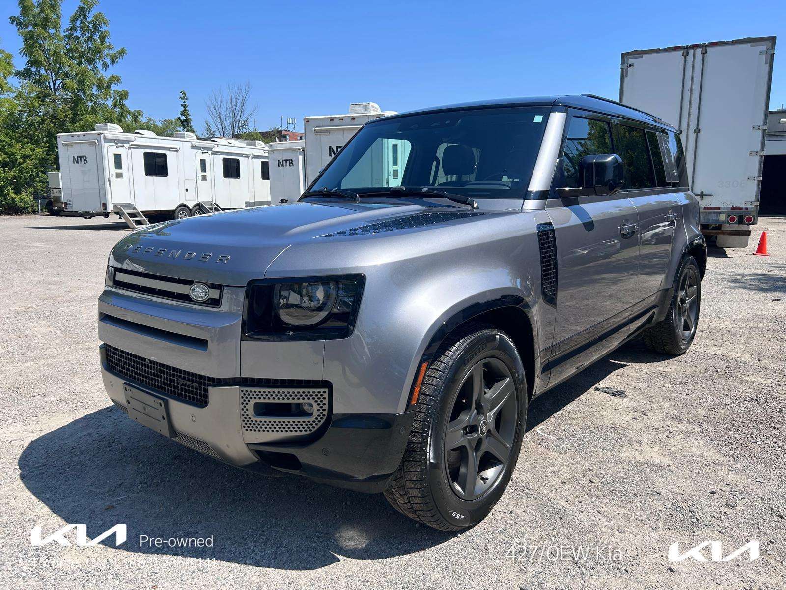 Gray 2023 Land Rover Defender SUV / Crossover All-Wheel Drive