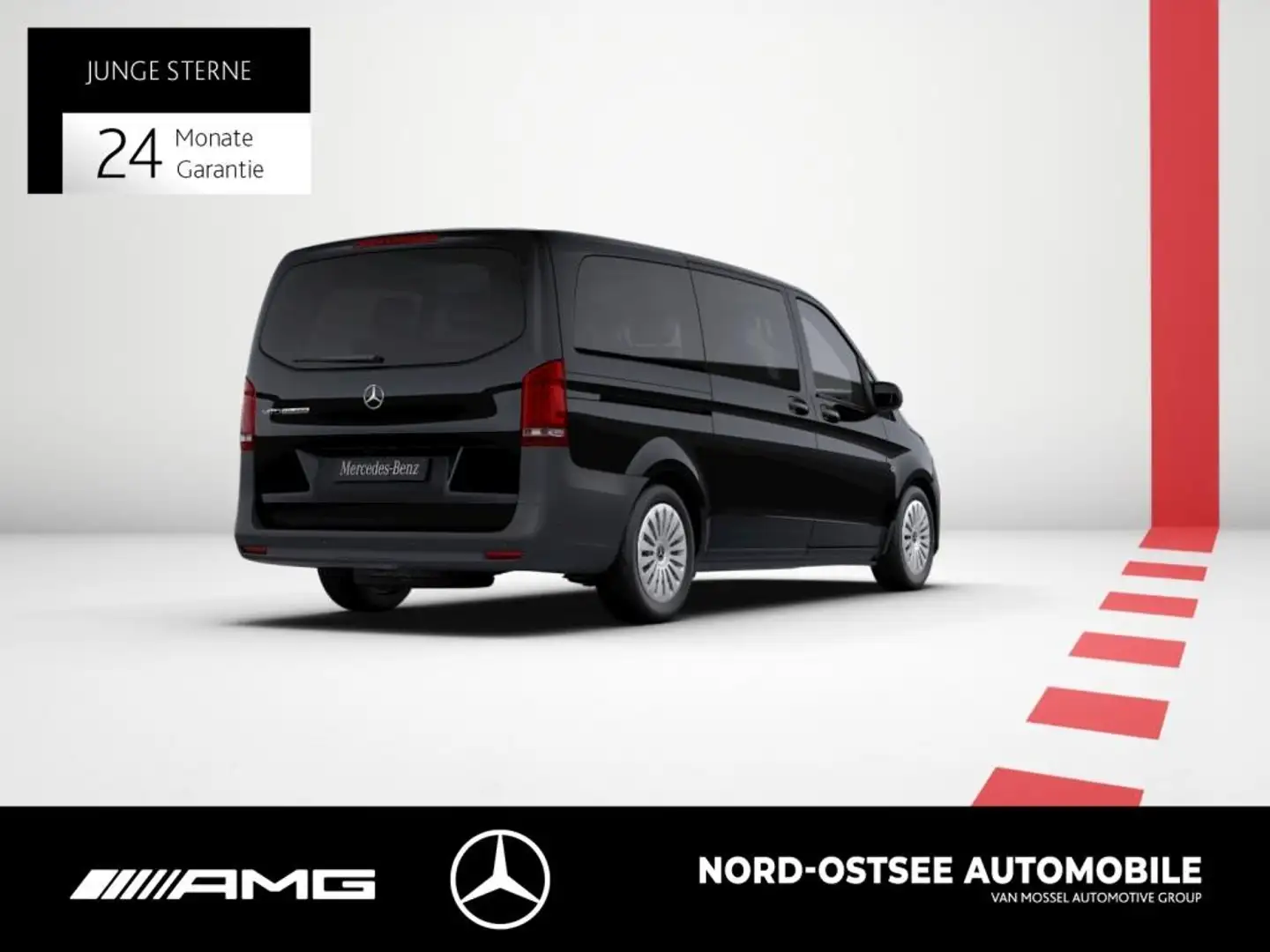 Mercedes-Benz Vito 116 TOURER PRO 4x4 KAMERA LED TEMPOMAT Nero - 2