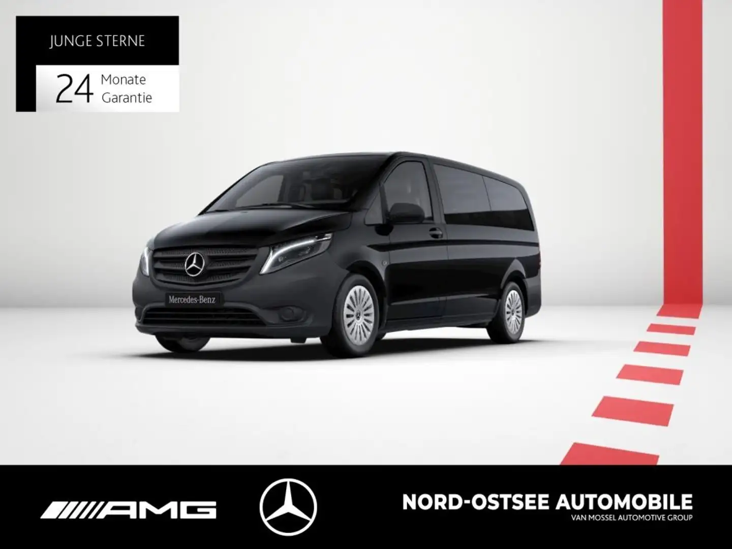Mercedes-Benz Vito 116 TOURER PRO 4x4 KAMERA LED TEMPOMAT Nero - 1