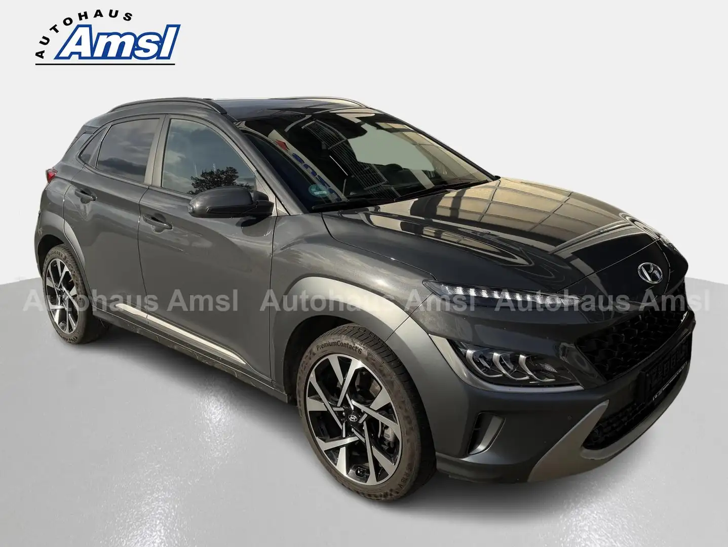 Hyundai KONA 1.6 T-DGI Prime 2WD Android Auto Gris - 2