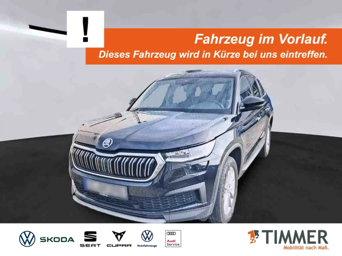 Skoda Kodiaq 2.0 TDI DSG STYLE +AHK +STHZ +MATRIX +ACC +RKAM + Schwarz - 1
