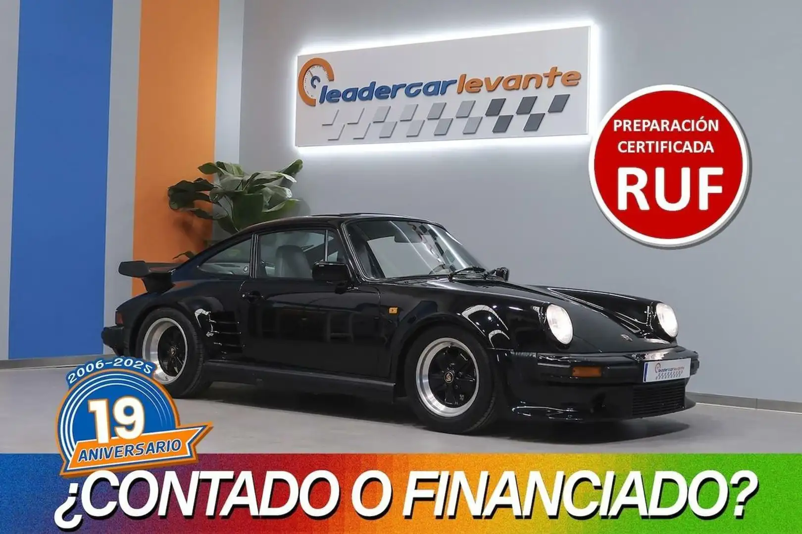 Porsche 911 TURBO RUF Noir - 1
