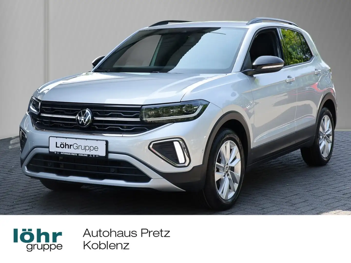 Volkswagen T-Cross 1.0 TSI Goal Plus AHK, RFK, IQ.Light, ACC, DC-P... Argent - 1