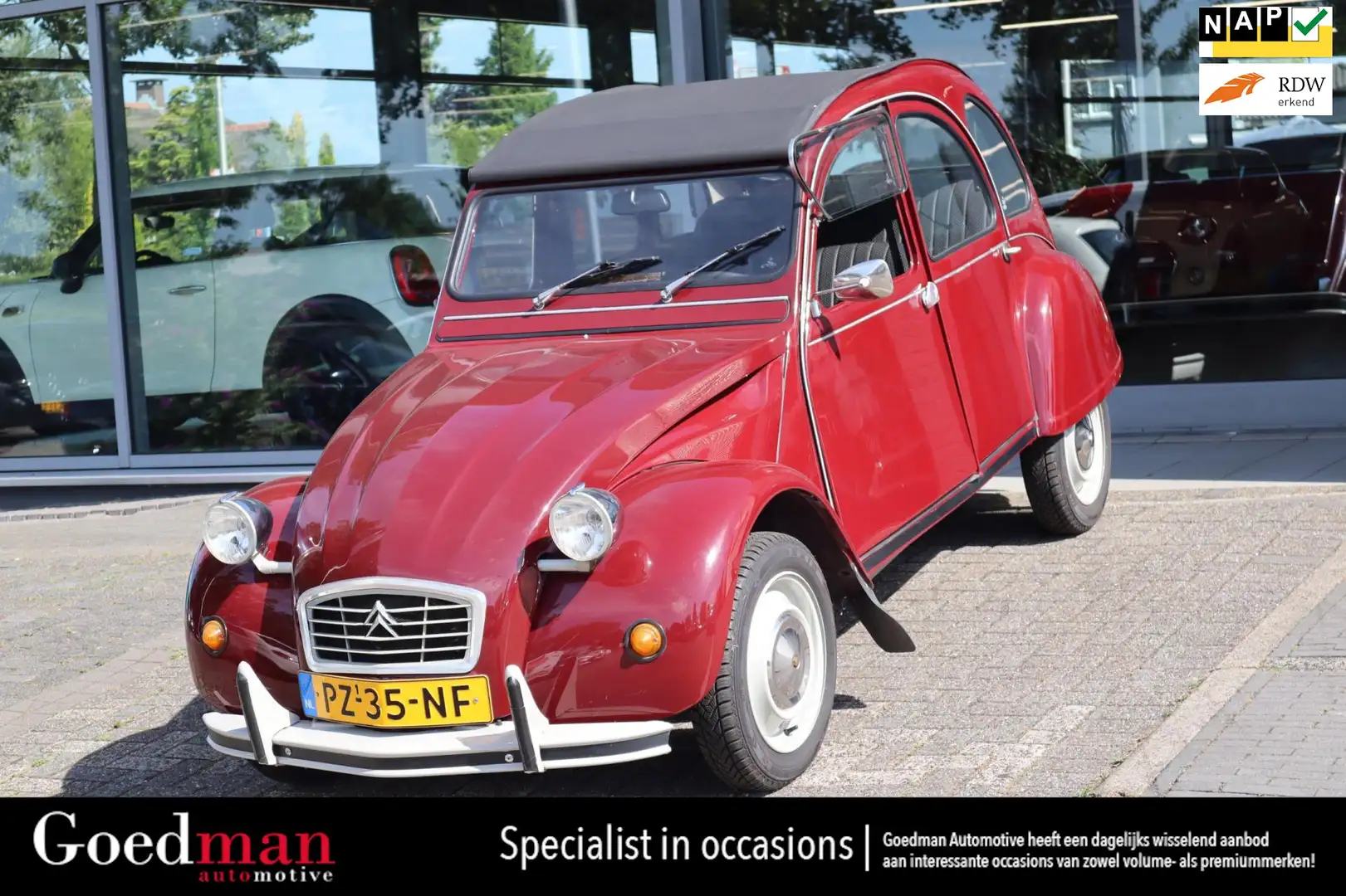 Citroen 2CV 2CV6 Charleston Rood - 1