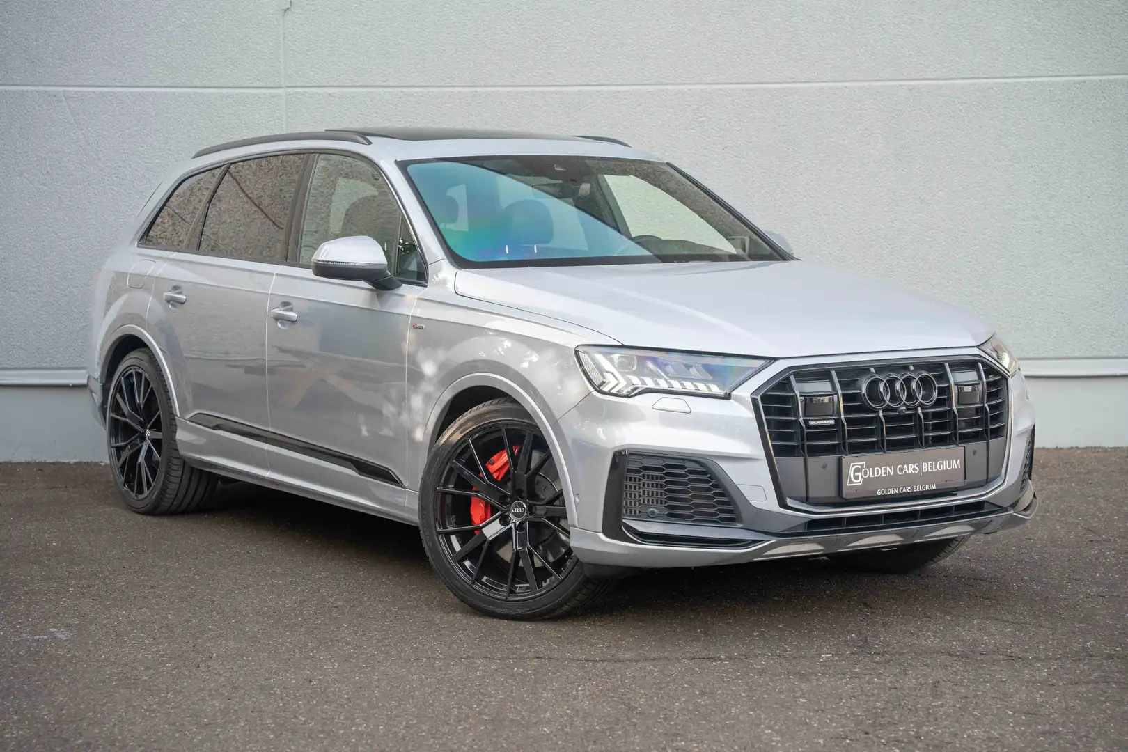 Audi Q7 55 TFSIe Quattro S-LINE/MATRIX/PANO/LUCHTV/22"/360 Argent - 2