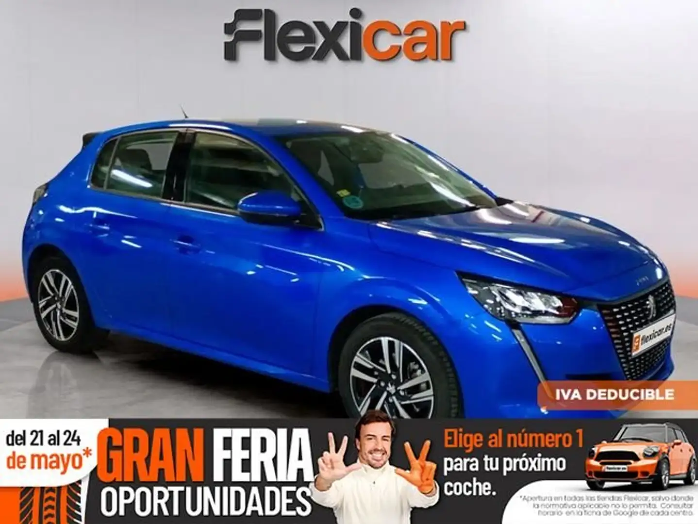 Peugeot 208 PureTech 73kW (100CV) EAT8 Allure Azul - 1