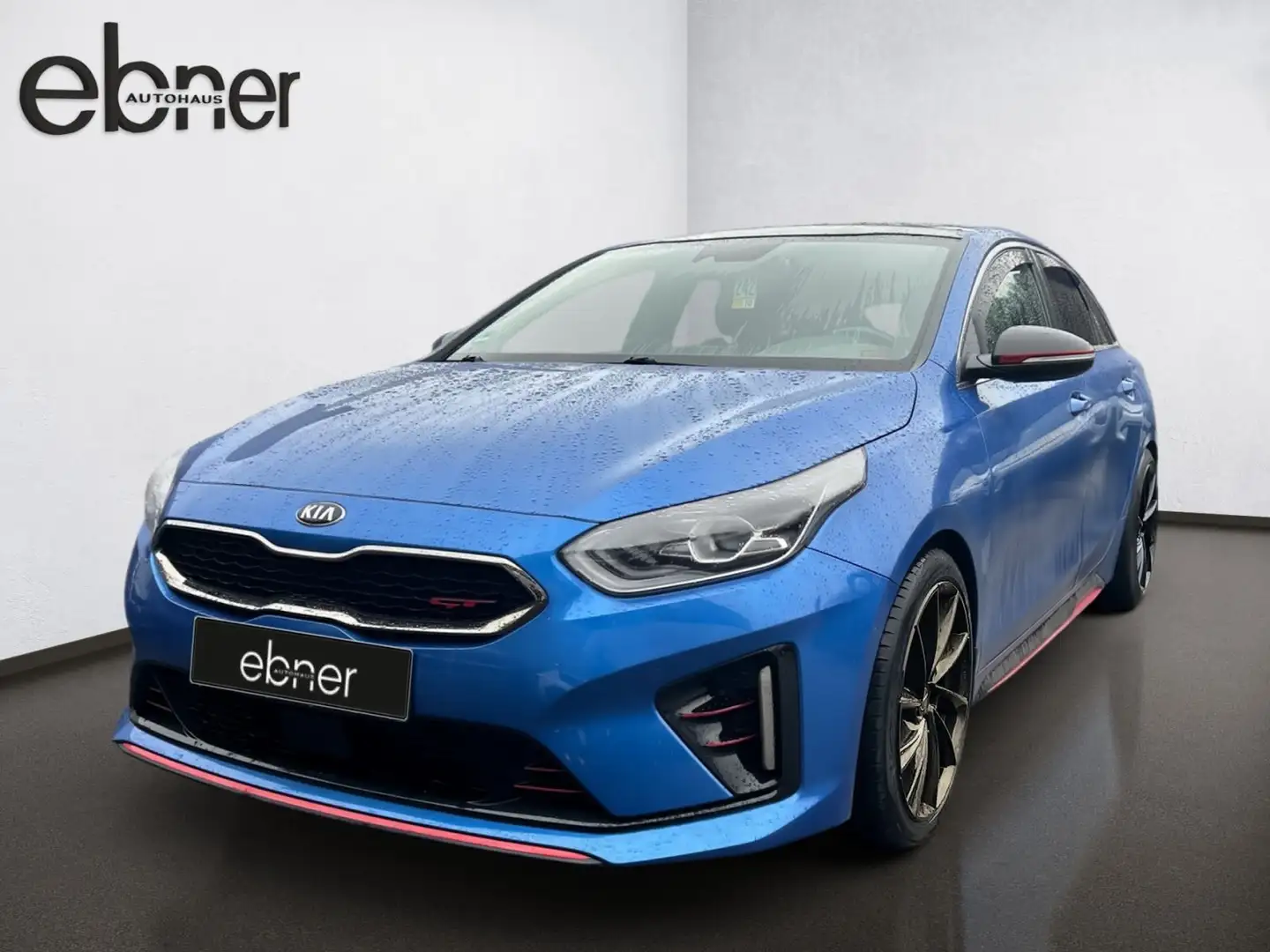 Kia ProCeed / pro_cee'd Proceed 1.6 T-GDI GT | 8-fach | Glasdach | Komfo Blau - 2