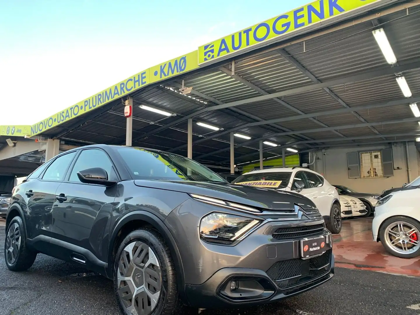 Citroen C4 BlueHDi 130 S&S EAT8 Feel Pack UNICO PROPRIETARIO! Grigio - 1