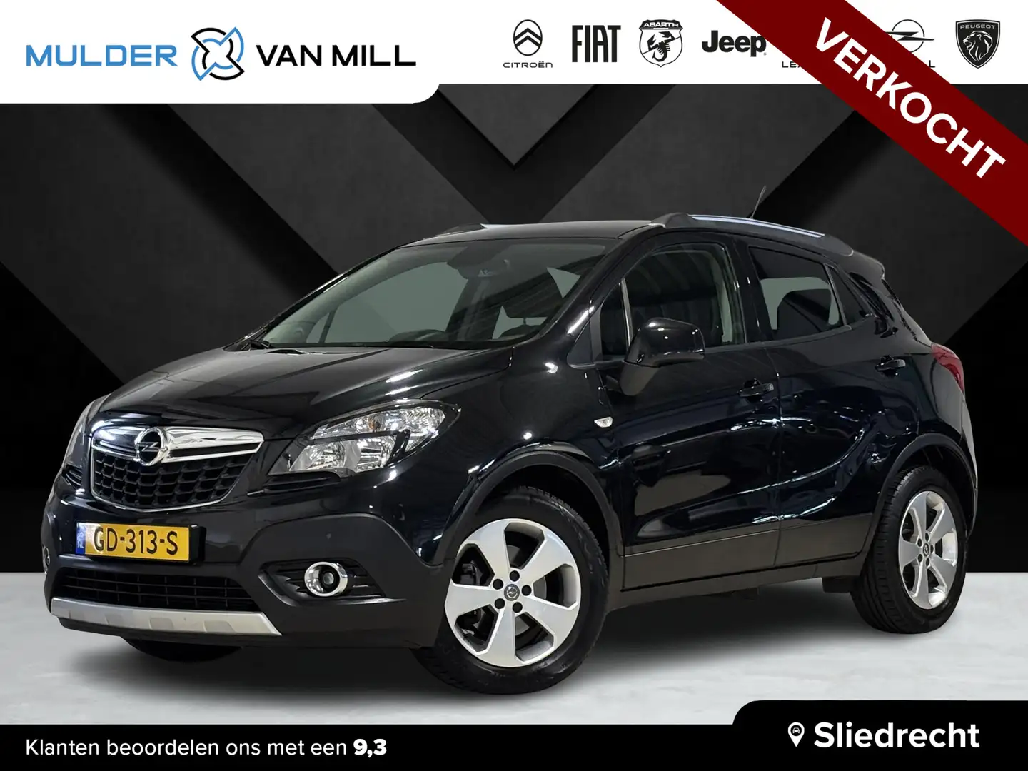 Opel Mokka Edition+ 1.4 Turbo 140pk | NAVI | CAMERA | TREKHAA Zwart - 1