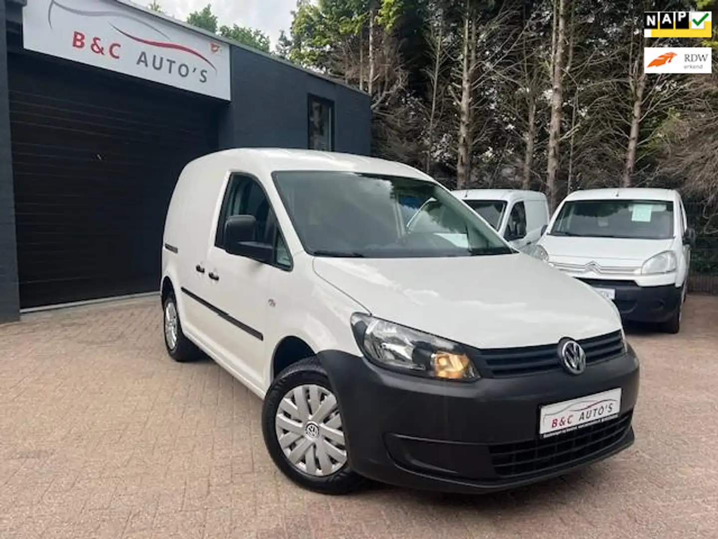 Volkswagen Caddy 1.2 TSI / AC / CRUISECONTROL / BPM-BTW-VRIJ-MARGE Wit - 1