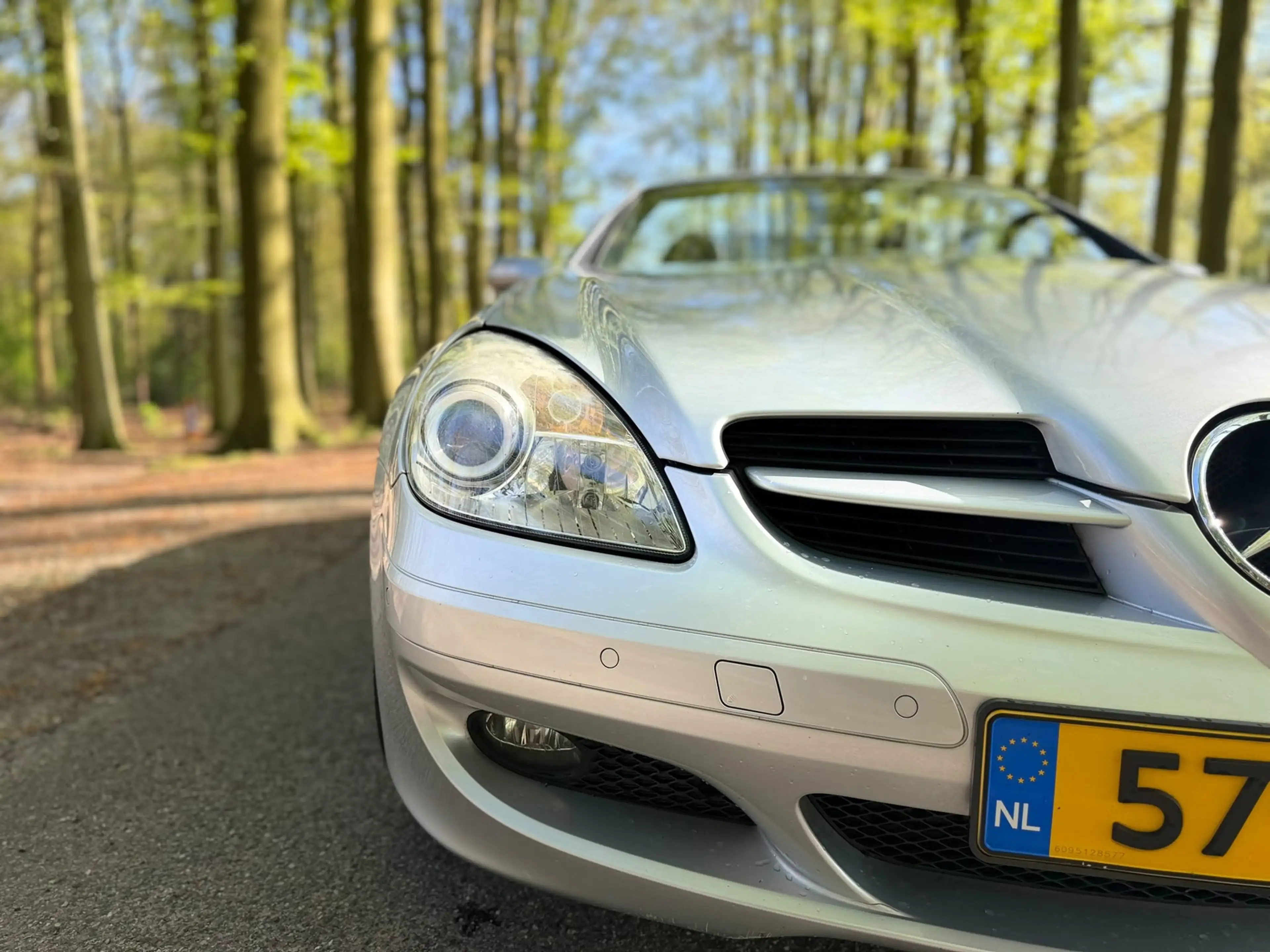 Mercedes-Benz SLK Kompr Roadster AUT 2006 Grijs — photo 7