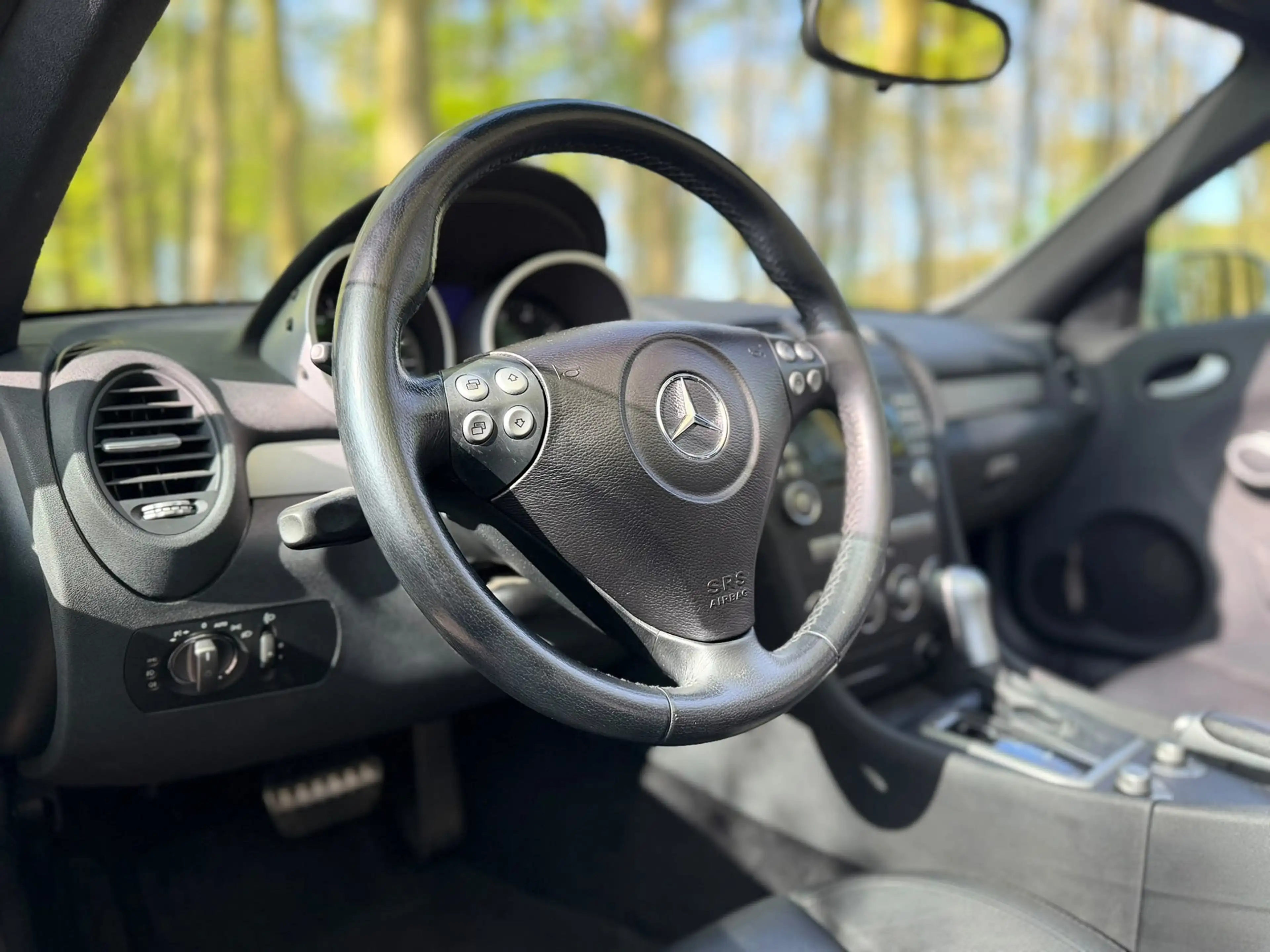 Mercedes-Benz SLK Kompr Roadster AUT 2006 Grijs — photo 15