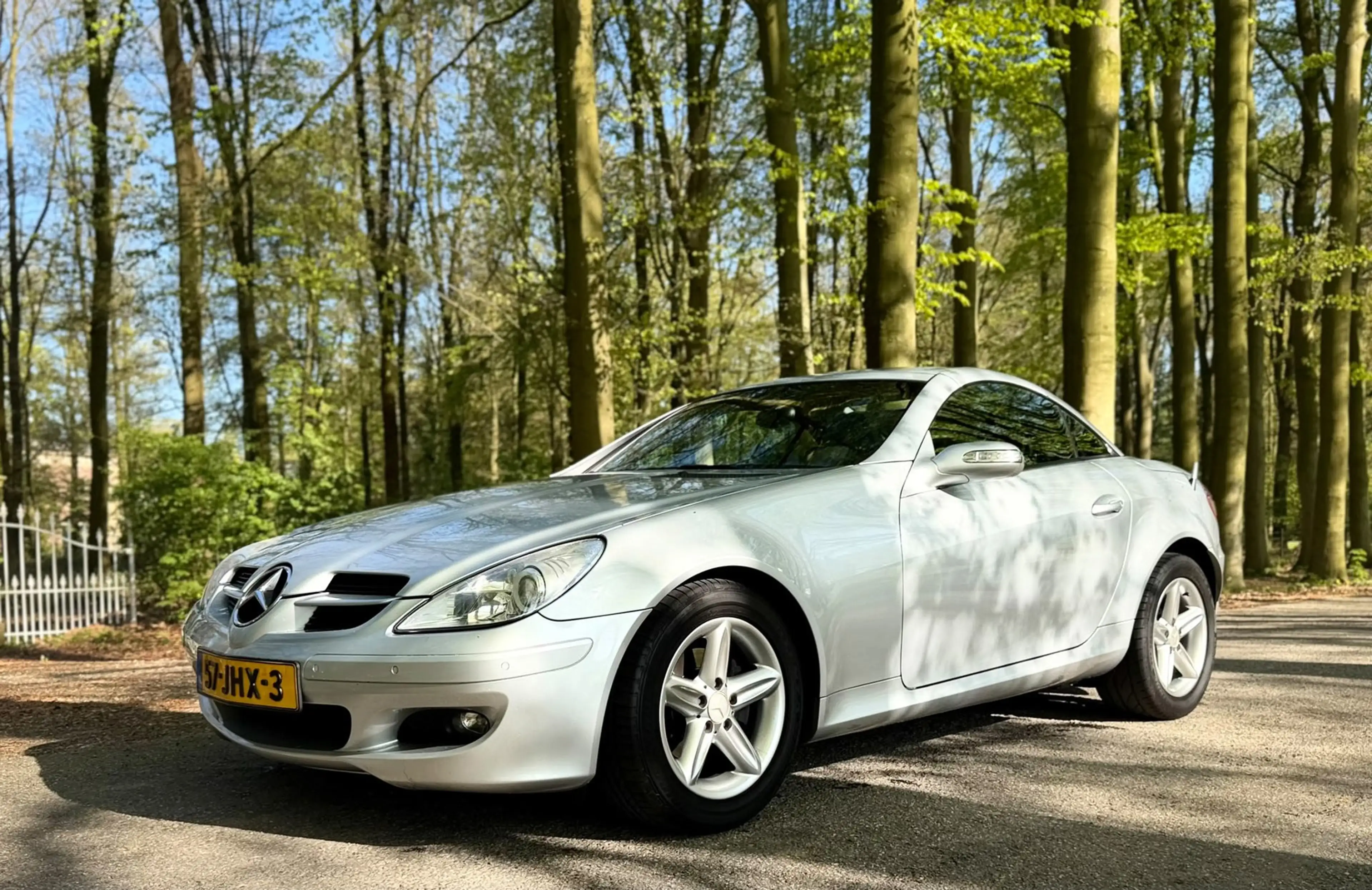 Mercedes-Benz SLK Kompr Roadster AUT 2006 Grijs