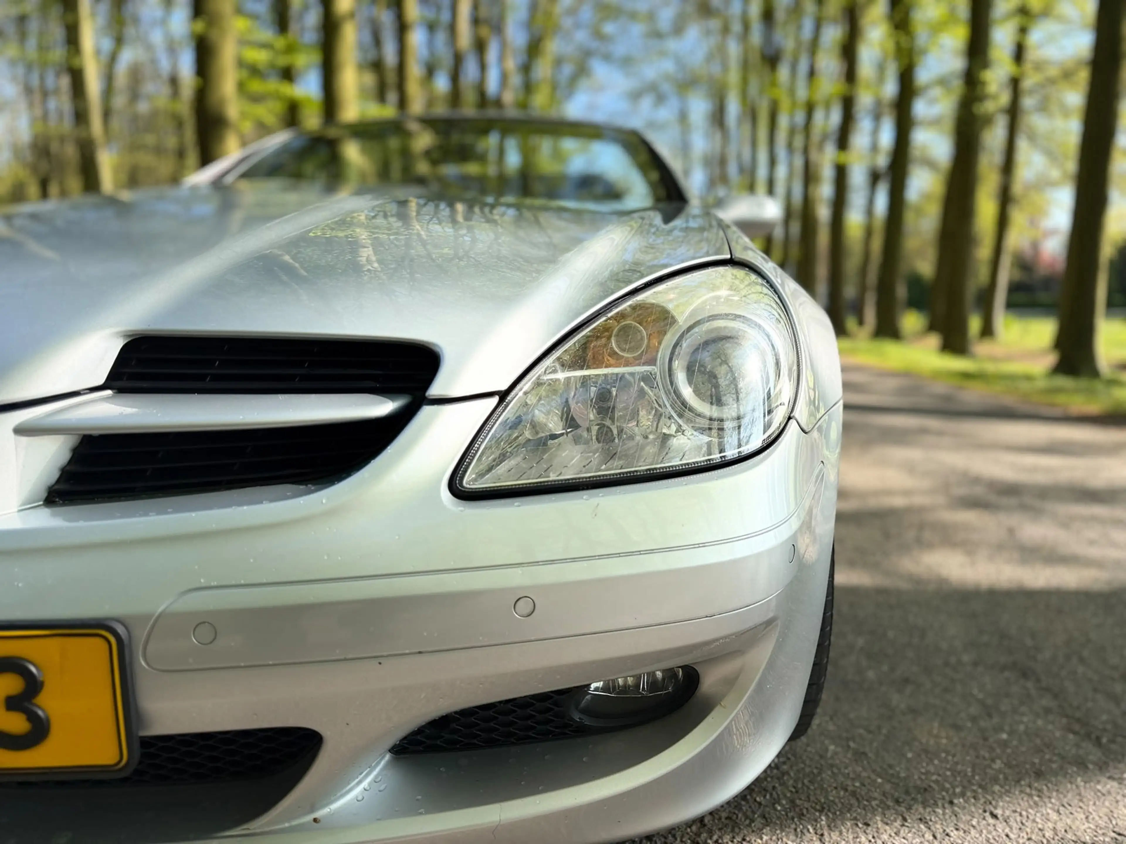 Mercedes-Benz SLK Kompr Roadster AUT 2006 Grijs — photo 8