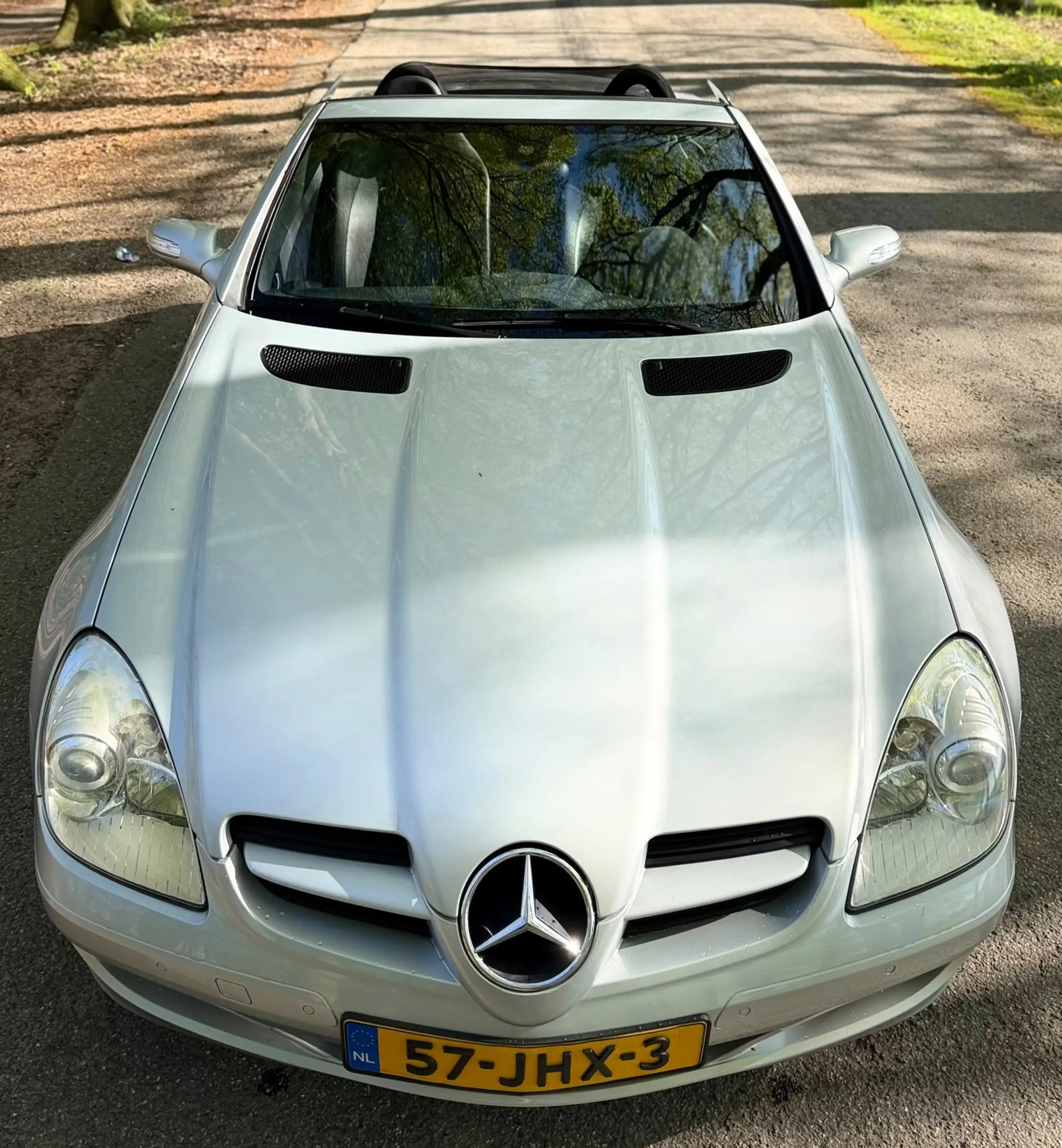 Mercedes-Benz SLK Kompr Roadster AUT 2006 Grijs — photo 6