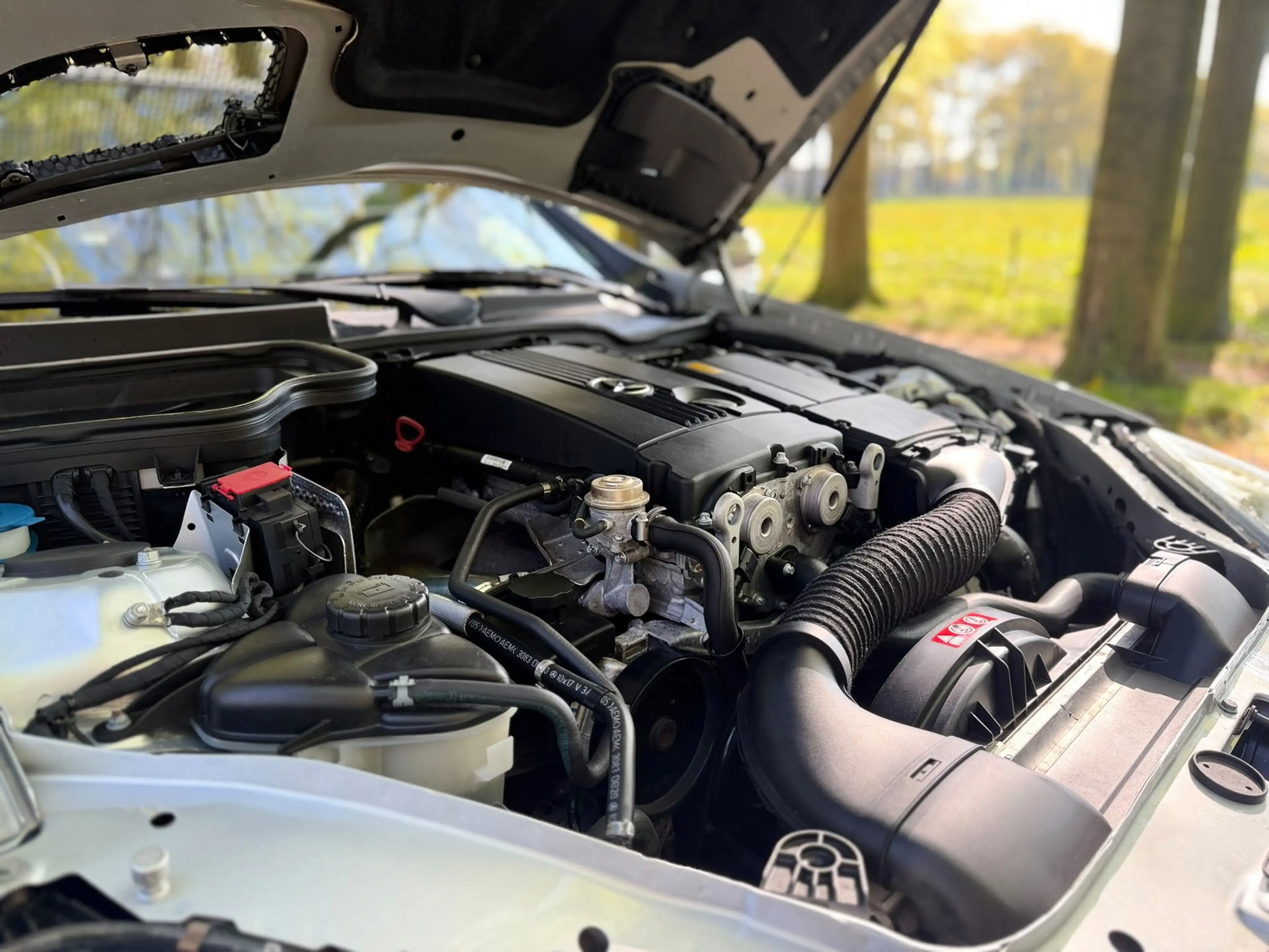 Mercedes-Benz SLK Kompr Roadster AUT 2006 Grijs — photo 10